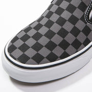 MOCASIN VANS SLIP ON BLACK CHESS