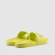 CHANCLA SLIDE MONOGRAM YELLOW