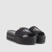 SANDALIA FLATFORM BLACK