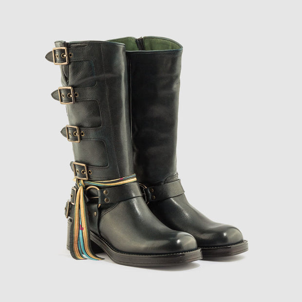 BOTA BIKER NOBILE PETROLEO