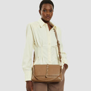 BOLSO LIO RE FLAP BEIGE