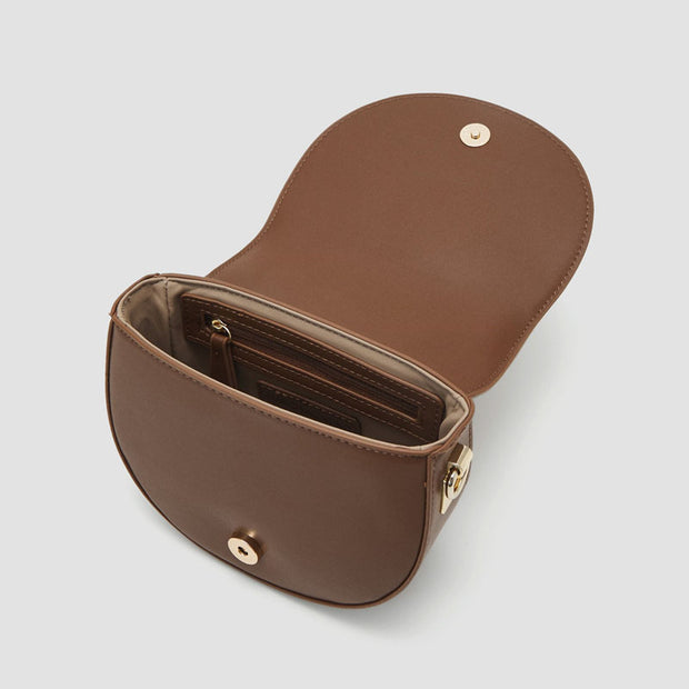 BOLSO TONGA RE FLAP MARRON