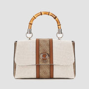 BOLSO KERIMA HANDLE  LATTE