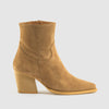 BOTIN LISO PIEL CAMEL