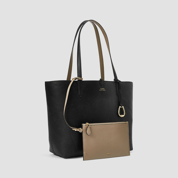 BOLSO REVERSIBLE NEGRO TAUPE