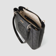 BOLSO SHOPPING ECO MIETTA LOGO BLACK