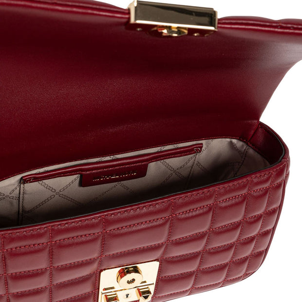 BOLSOS SHOULDER TRIBECA DEEP RED