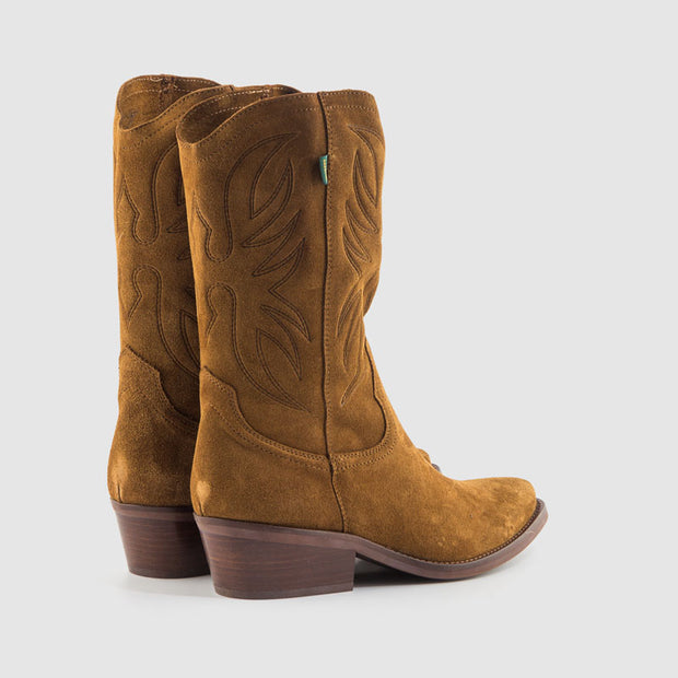 BOTIN COWBOY PIEL CAPUCCINO