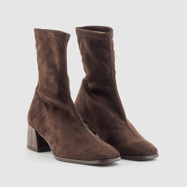 BOTIN LICRA MARRON