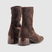 BOTIN LICRA MARRON