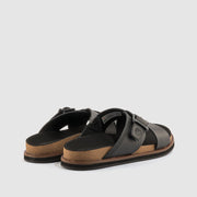 Sandalia Amalfi Vibes Cross Slide Black